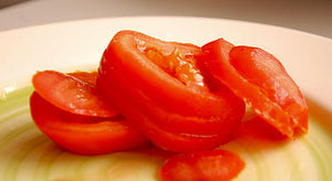 Tomates vinaigrette (recette 1)